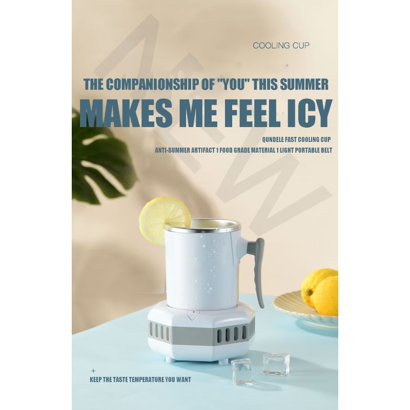 Prenosný elektrický chladič nápojov pre letné party s rýchlou redukciou teploty účinná chladiaca technológia