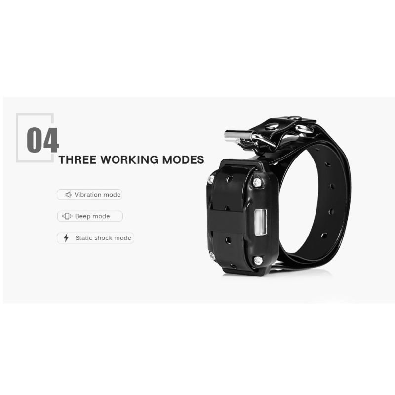 800m Elektrický Golier pre Psov s LCD Displejom a Vodotesným Dizajnom Nastaviteľné Tréningové Úrovne