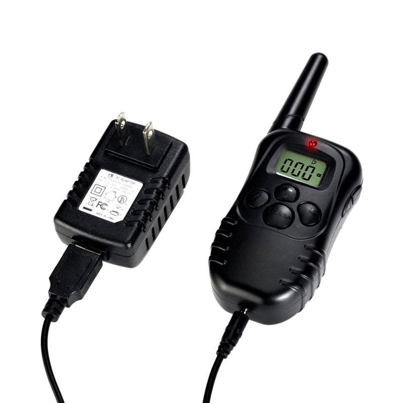 Viacfunkčný elektrický tréningový golier pre psov s diaľkovým ovládaním a nastaviteľnými režimami vibrácií