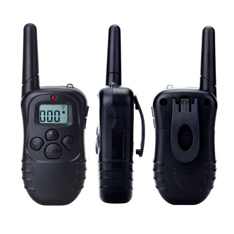 Viacfunkčný elektrický tréningový golier pre psov s diaľkovým ovládaním a nastaviteľnými režimami vibrácií