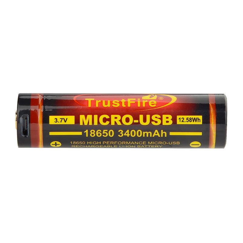 TrustFire 18650 3400mAh 3.7V nabíjateľná batéria vysoká kapacita pre Bluetooth reproduktory baterky drony
