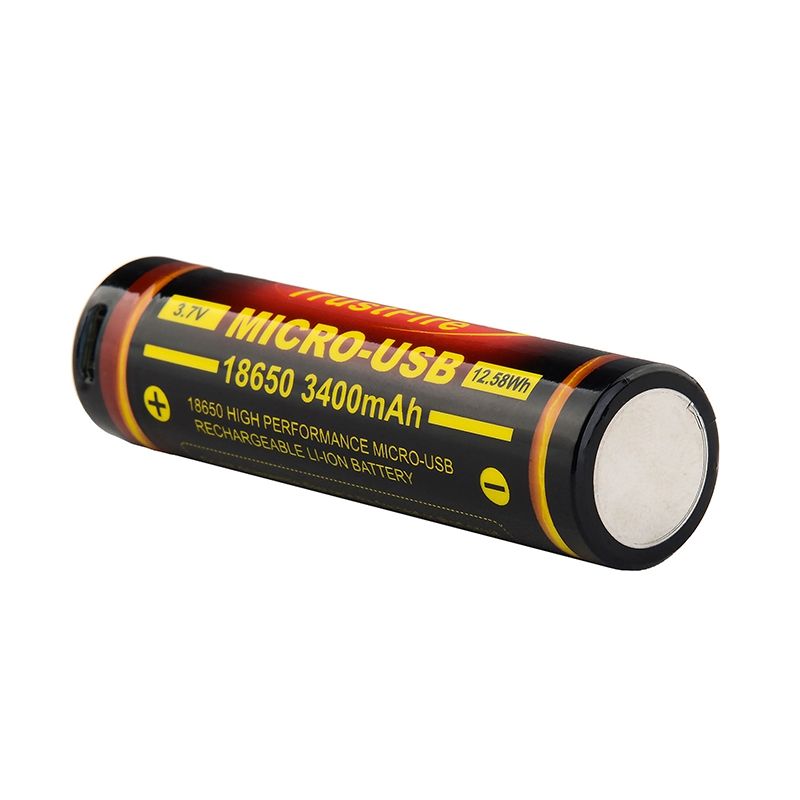 TrustFire 18650 3400mAh 3.7V nabíjateľná batéria vysoká kapacita pre Bluetooth reproduktory baterky drony