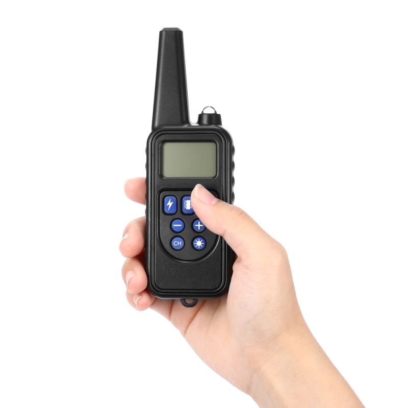 800m Elektrický Golier pre Psov s LCD Displejom a Vodotesným Dizajnom Nastaviteľné Tréningové Úrovne