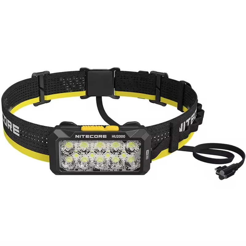 Objavte NITECORE HU2000 USB-C nabíjateľnú LED čelovku s výkonom 2000 lúmenov pre profesionálov a outdoorové aktivity