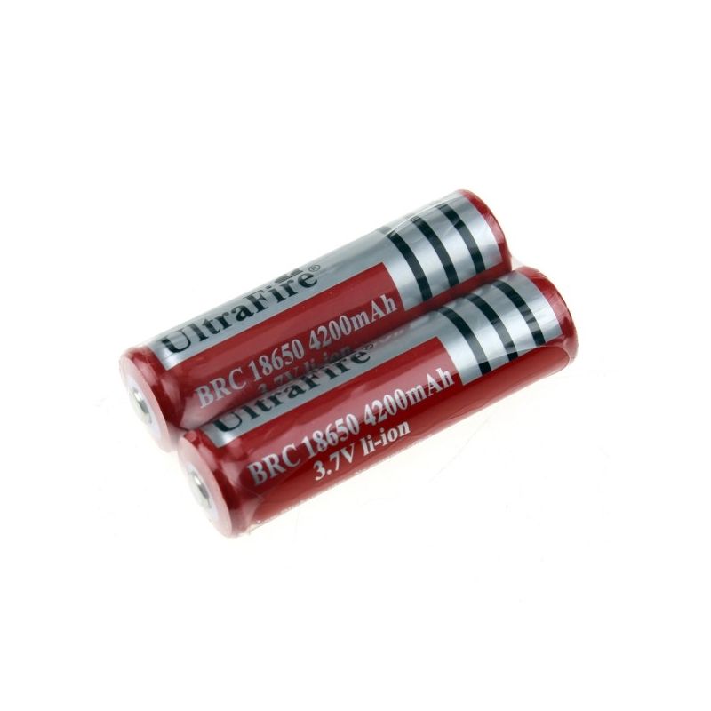 Ultrafire BRC 18650 4200mAh 3.7V Li-ion nabíjateľná batéria rýchle nabíjanie spoľahlivý výkon