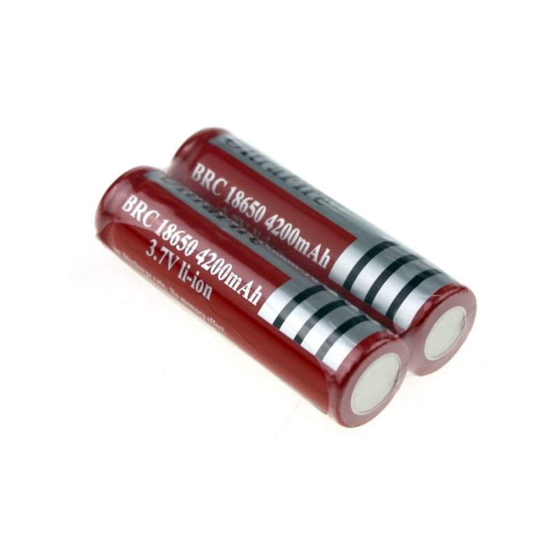 Ultrafire BRC 18650 4200mAh 3.7V Li-ion nabíjateľná batéria rýchle nabíjanie spoľahlivý výkon