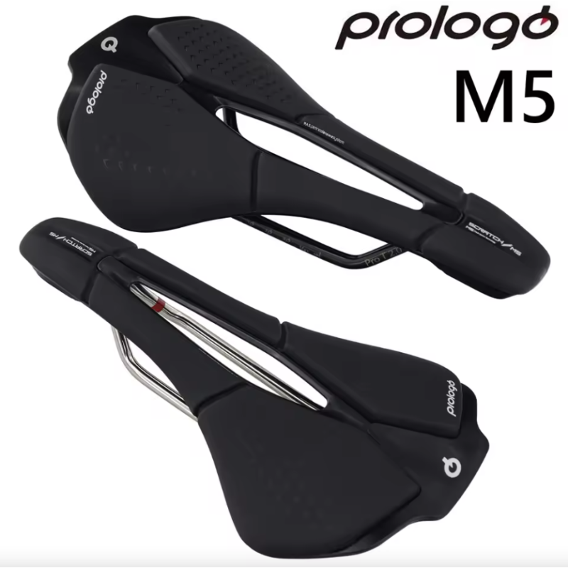 Prologo Scratch M5 Cestné sedlo: Komfort & Výkon s PAS T2.0, Pogačar štýl, čierne 250x140mm