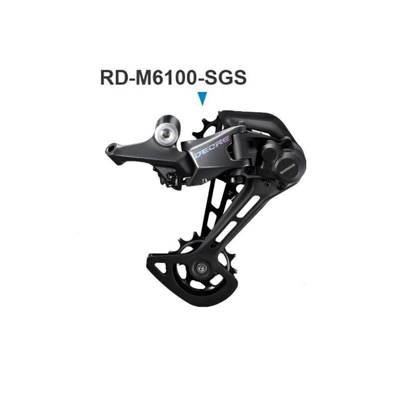 Nový SHIMANO DEORE M6100 12-rýchlostný set s RD M6100 SGS a SL M6100 pre vylepšenie horského bicykla