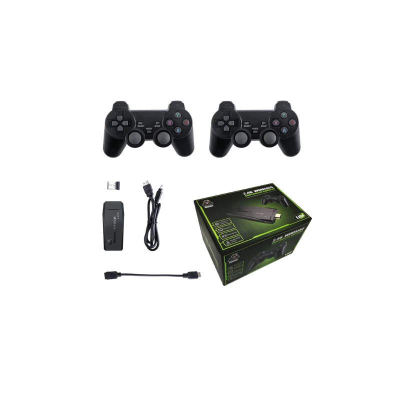 Nová M8 herná konzola Game Stick s bezdrôtovým ovládačom 4K retro hranie rozsiahla herná knižnica 10000 hier