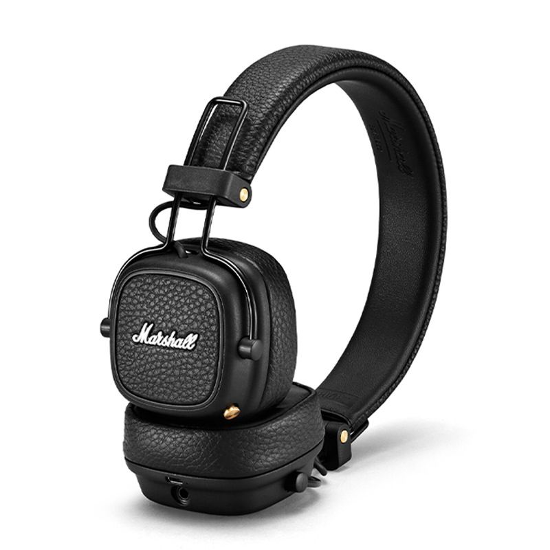 MARSHALL Bluetooth Major III bezdrôtové slúchadlá s mikrofónom a hlbokými basmi pre športové hry a hudbu