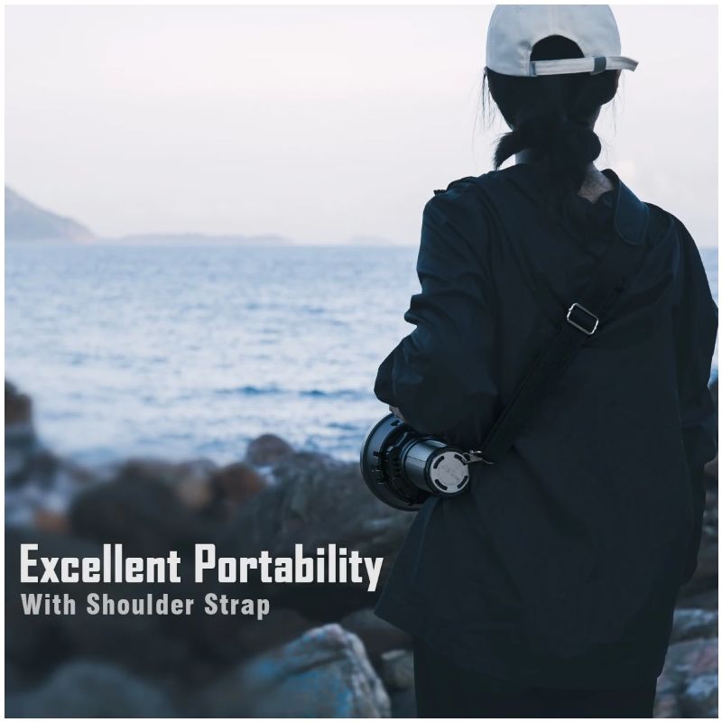 IMALENT MS32 200000 lúmenov vysokovýkonná LED baterka robustná odolnosť vonkajšie dobrodružné osvetlenie