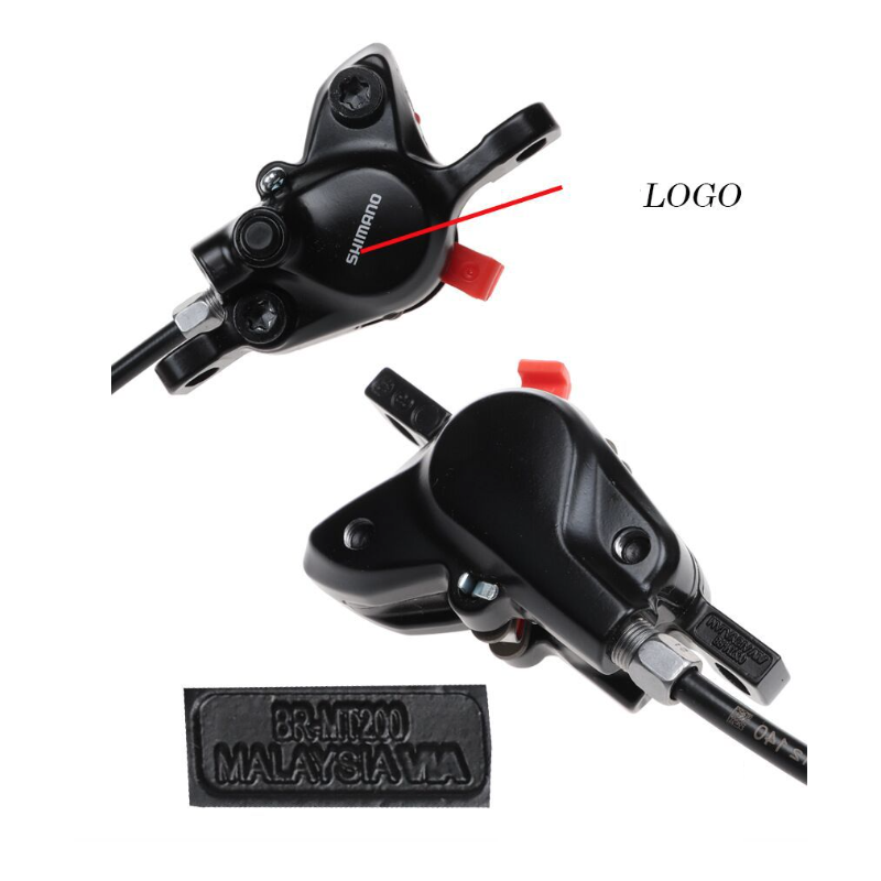 Shimano MT200 Hydraulická kotúčová brzda pre MTB E-bike nastaviteľné káble pokročilá technológia kontrola traily