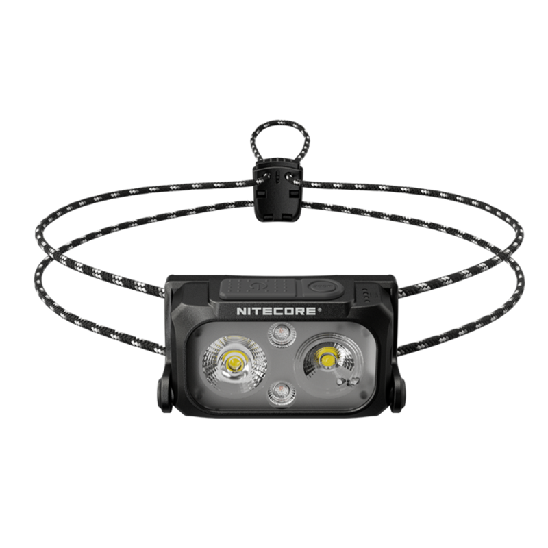 NITECORE NU25 ľahká LED čelovka 400 lúmenov USB-C nabíjanie ideálna na turistiku outdoorové osvetlenie