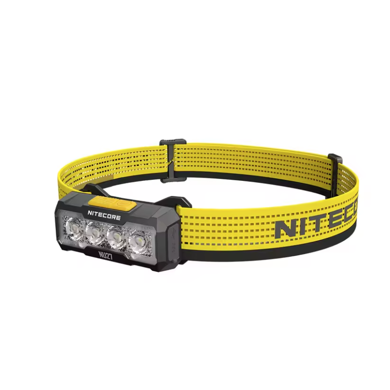 NITECORE NU27 nabíjateľná LED čelovka 600 lúmenov pre kemping trailový beh viacnásobná teplota farieb