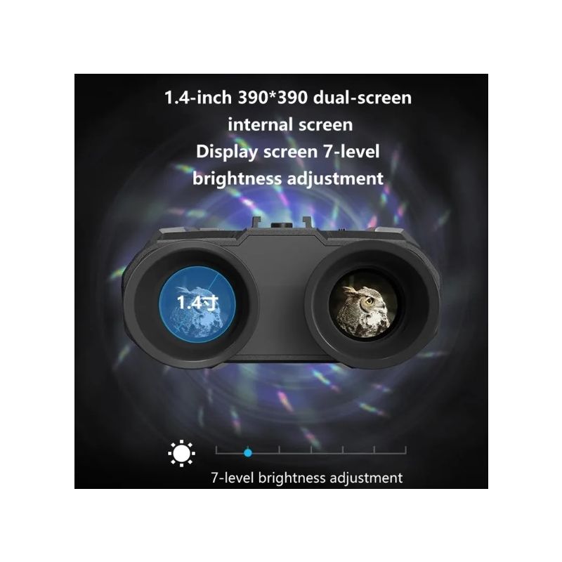 Úplne nový NV8000 binokulárny ďalekohľad s nočným videním 4K video a technológia Naked-3D pre denné a nočné použitie