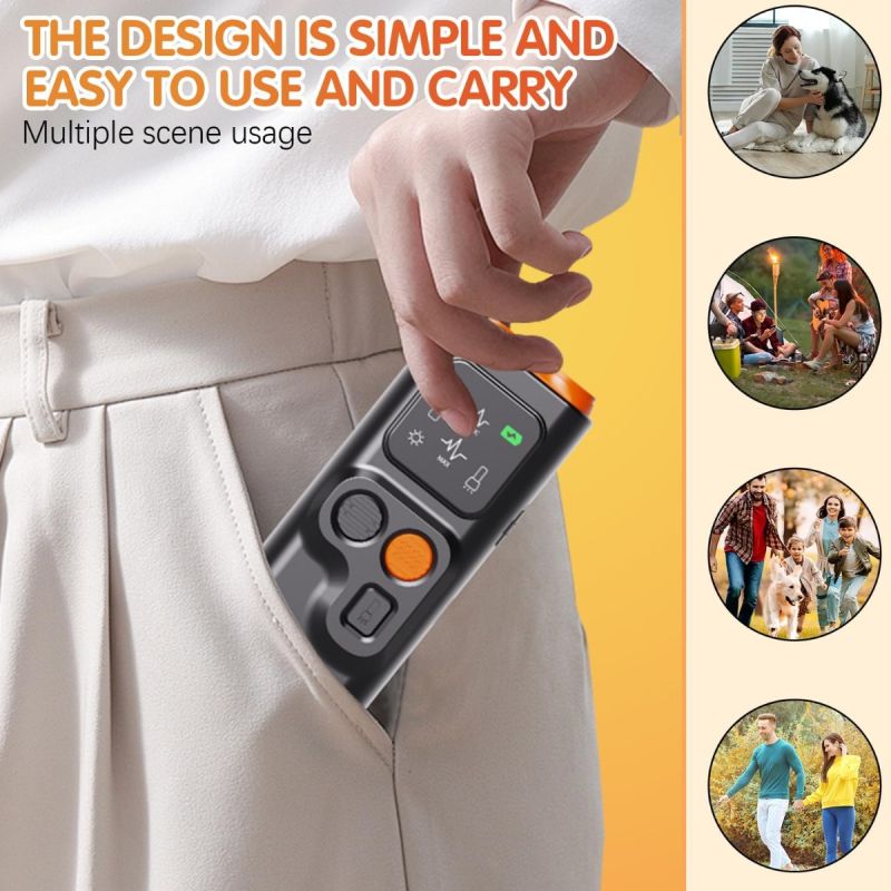 Bark Guard: Zastavte štekanie, výcvik psov, HD displej, LED baterka, tiché prostredie!