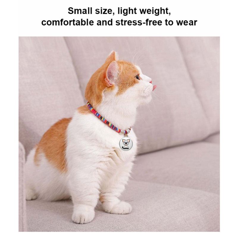 GPS lokalizátor domácich zvierat IP65 vodotesný obojok pre mačky a psy s dlhou výdržou batérie