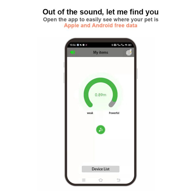 GPS lokalizátor domácich zvierat IP65 vodotesný obojok pre mačky a psy s dlhou výdržou batérie