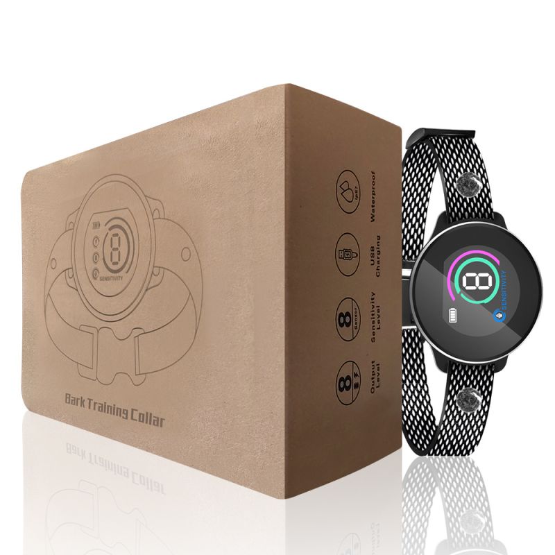 Inovatívny elektronický tréner psov s farbenou obrazovkou proti štekaniu efektívna kontrola štekania