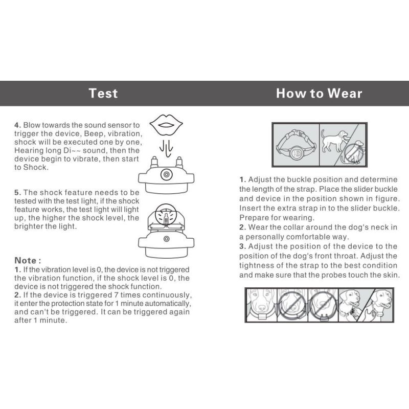 Inovatívny elektronický tréner psov s farbenou obrazovkou proti štekaniu efektívna kontrola štekania