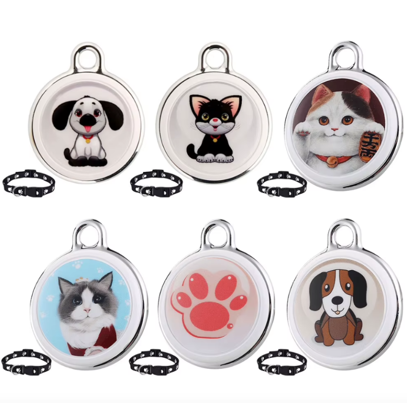 Inteligentný Airtag Obojok pre psov s Lokalizáciou v reálnom čase Bezpečnosť a GPS Sledovač pre Domácich Miláčikov