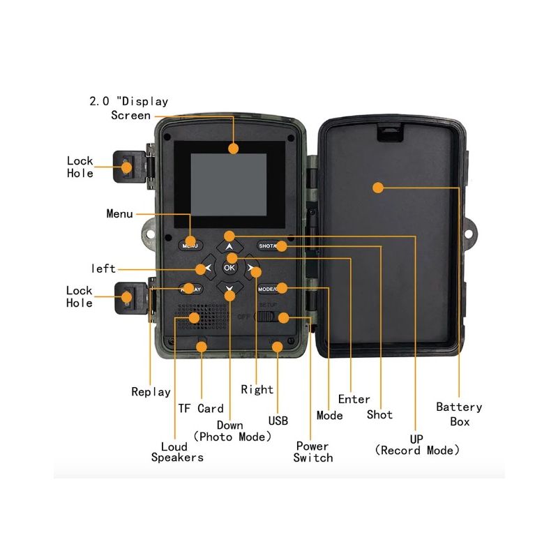 PR700 infračervená kamera monitorovanie divokých zvierat rýchly čas spustenia pre spoľahlivé monitorovanie