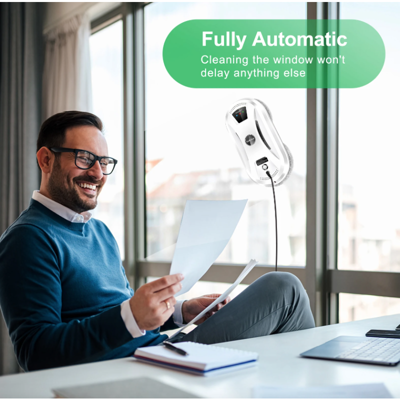 PuRuiKai inteligentný vysávač na sklo robot na čistenie okien s vákuovou adsorpciou a diaľkovým ovládaním