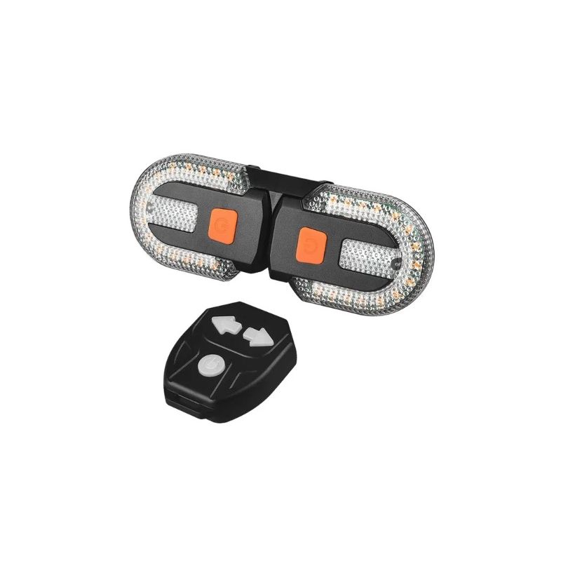 USB dobíjacie zadné LED svetlo na bicykel Smerovka vysokovýkonné bezdrôtové svetlo príslušenstvo k bicyklu