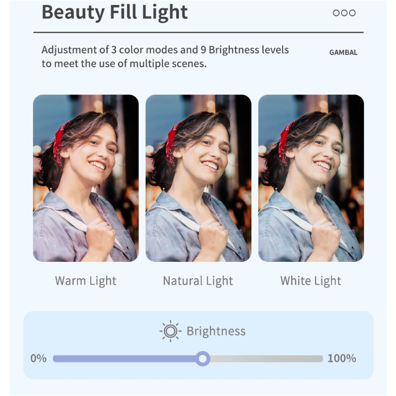 Otočenie selfie tyče 360° s inteligentným sledovaním statív pre smartfóny profesionálna mobilná fotografia