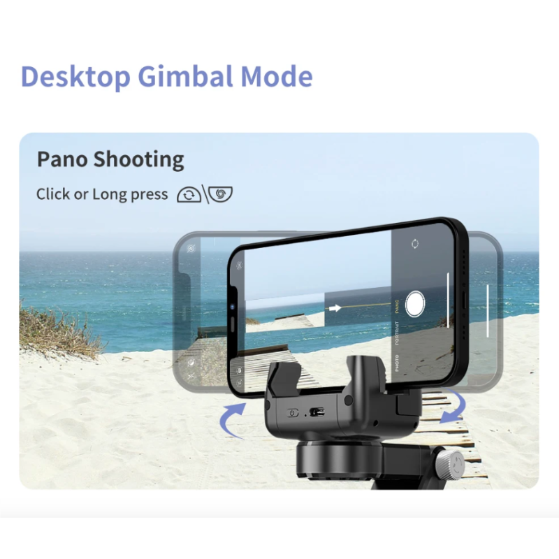Otočenie selfie tyče 360° s inteligentným sledovaním statív pre smartfóny profesionálna mobilná fotografia
