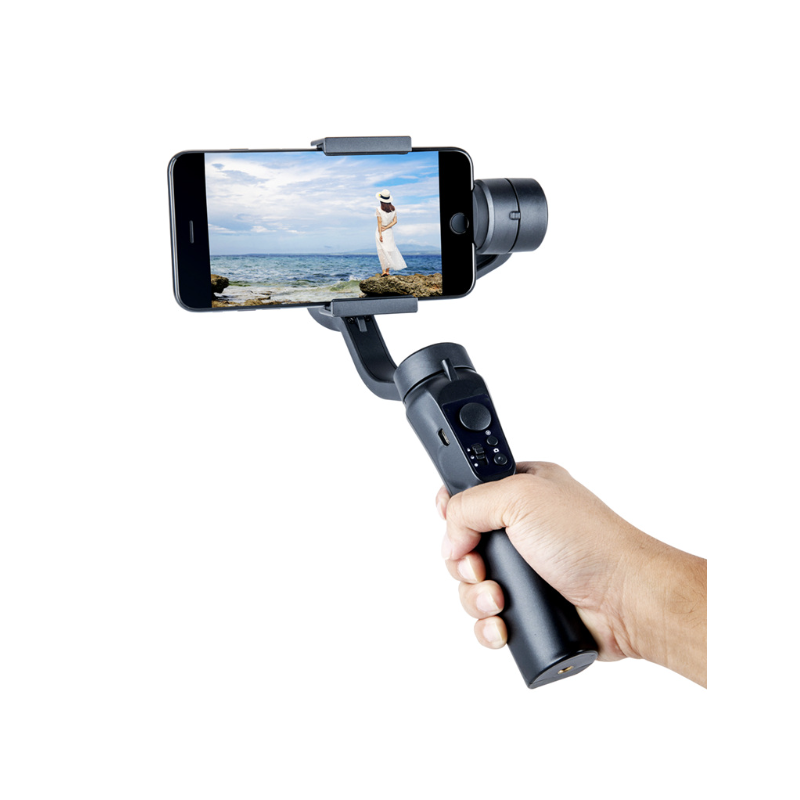 F6 3-osový gimbal ručný stabilizátor pre plynulé videá a vlogovanie s dlhou životnosťou batérie