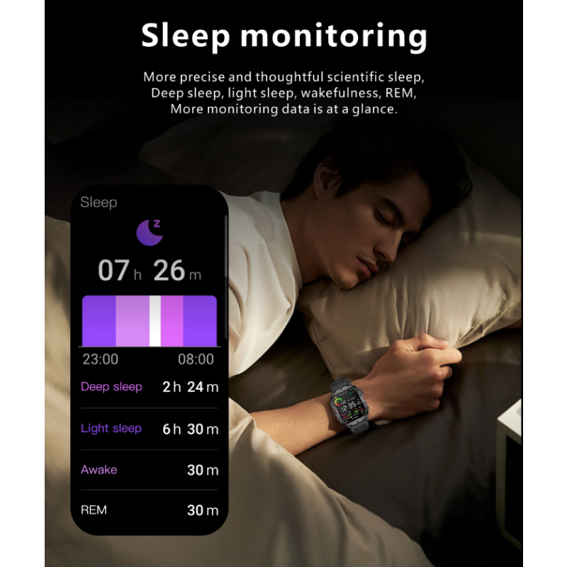 QX11 Smart Watch pre mužov, IP68 5ATM Outdoorové Športové Pánske Hodinky s Bluetooth Volaním Fitness Tracker