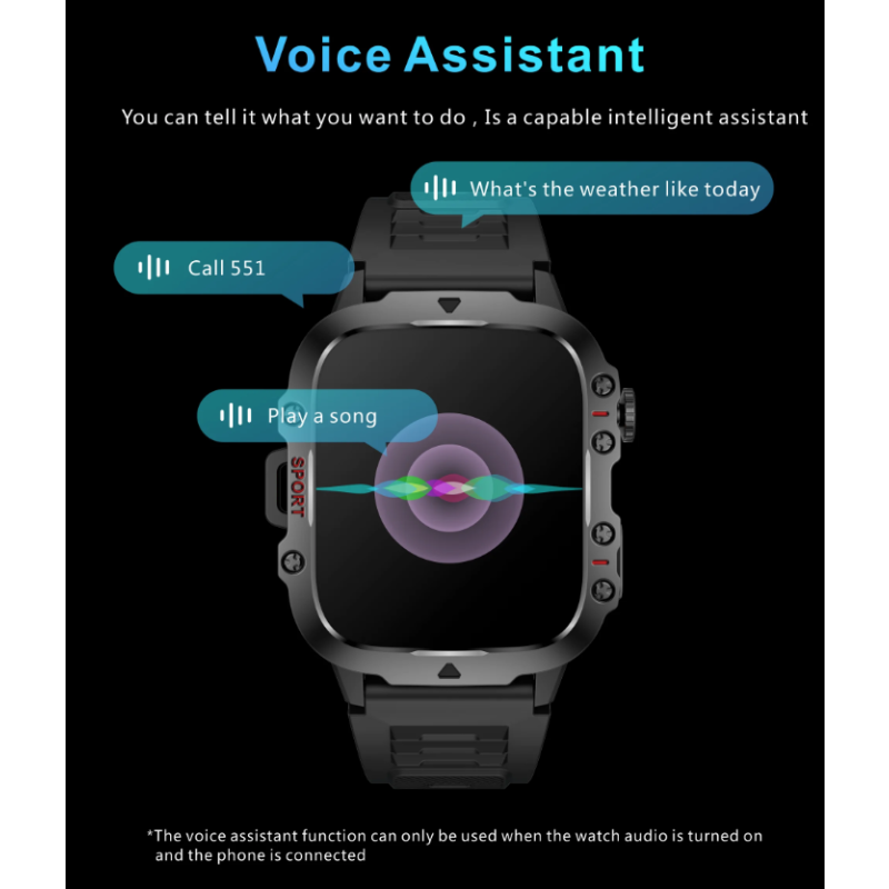 QX11 Smart Watch pre mužov, IP68 5ATM Outdoorové Športové Pánske Hodinky s Bluetooth Volaním Fitness Tracker