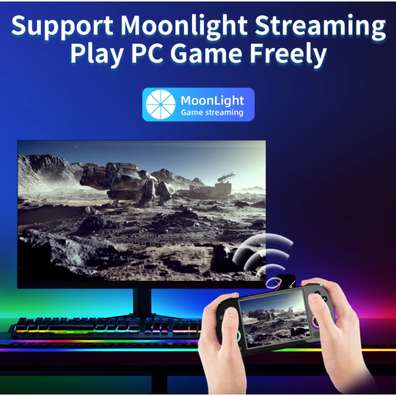 ANBERNIC RG40XX H: Prenosná herná konzola, Linux 64-bit, 4.0