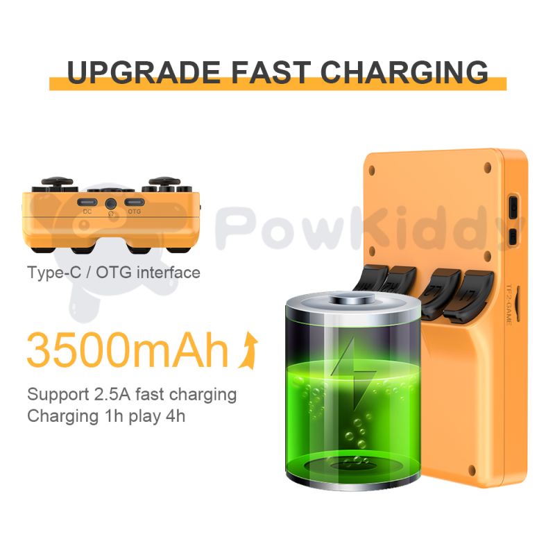 Objavte POWKIDDY RGB20S prenosnú hernú konzolu s 3.5-palcovým 4:3 IPS displejom pre nostalgické retro hranie