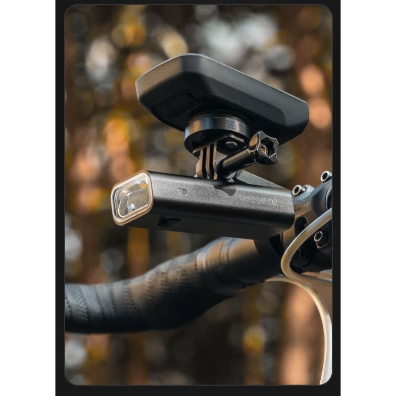 ROCKBROS RHL-1000LUMEN LED predné svetlo na bicykel dažďuvzdorné vysoká svietivosť 1000 lúmenov hliníková zliatina