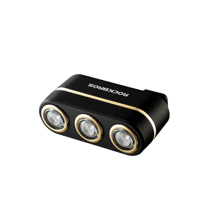 ROCKBROS Inteligentné zadné svetlo na bicykel IP64, brzdový senzor, Type-C, bezpečnosť na bicykli!