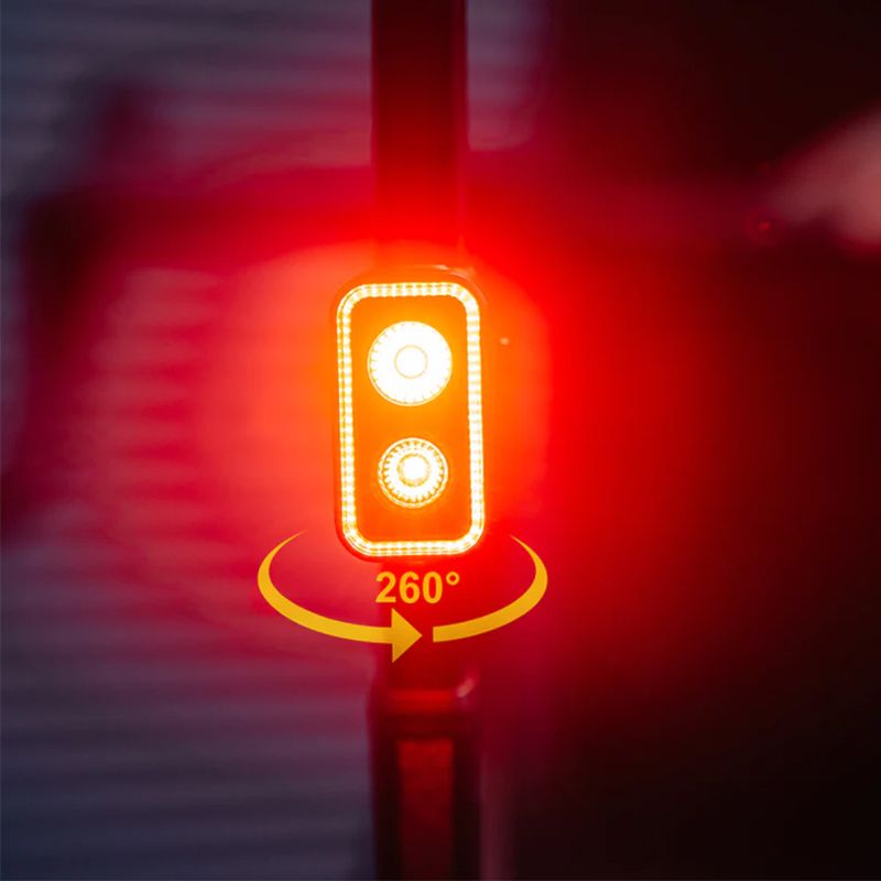 Objavte Magicshine SEEMEE300 s 300 lumenmi a 360° viditeľnosťou pre mestskú cyklistiku IPX6 vodotesné svetlo