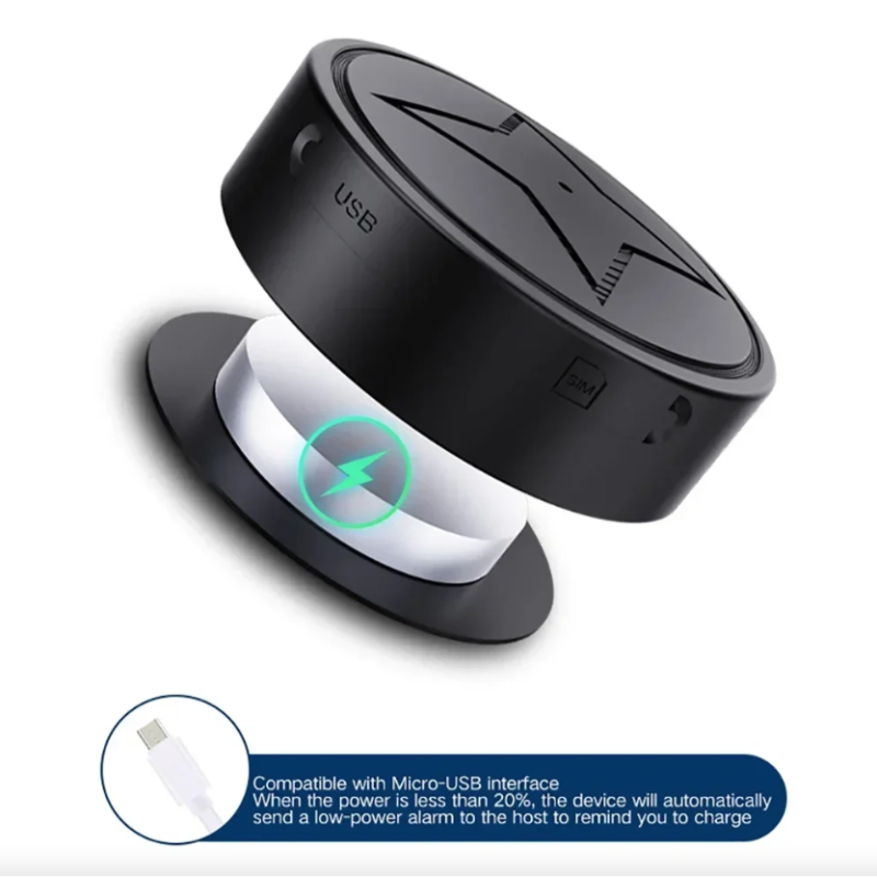 Mini GPS Tracker s Silným Magnetickým Úchytom Sledovanie v Reálnom Čase Dlhá Životnosť Batérie Pre Auto a Motocykel