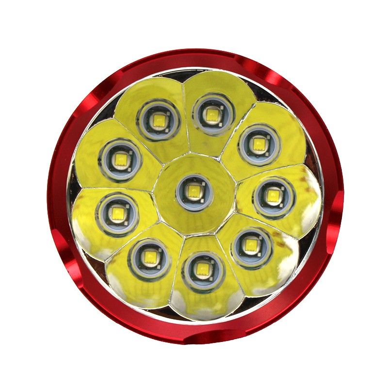 Sky Ray S110 10T6 U2 LED Baterka 10 000 lúmenov odolná hliníková zliatina pre nočné prechádzky a dobrodružstvá