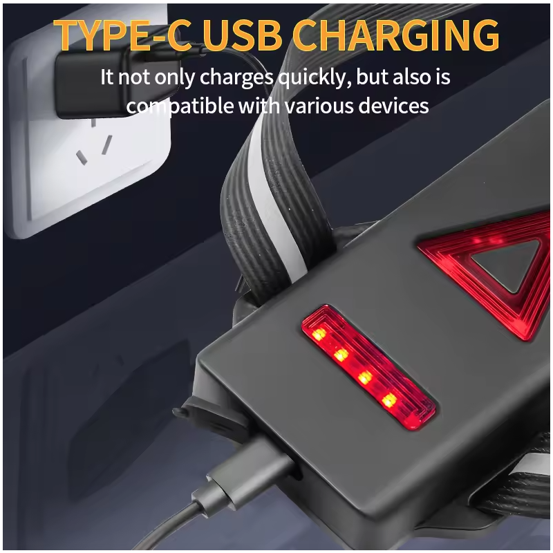 LED Hrudníkové Svetlo na Beh: Ultra Jasné, 500lm, Vodotesné & 90° Nastaviteľné pre Bezpečnosť