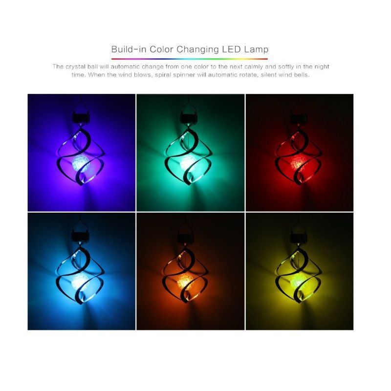 Solárne svetlá LED zvonkohry meniace farbu vonkajšie dekorácie závesné svetlo na dvore očarujúca atmosféra