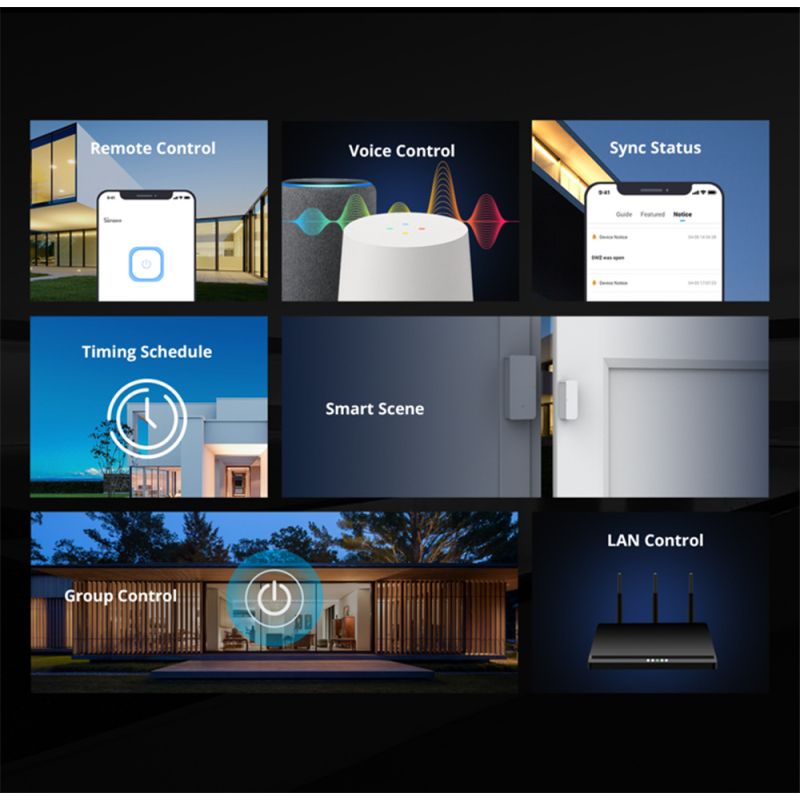 SONOFF Basic R2 Univerzálny Wifi Switch Modul Inteligentná Domáca Automatizácia Hlasové Ovládanie Alexa