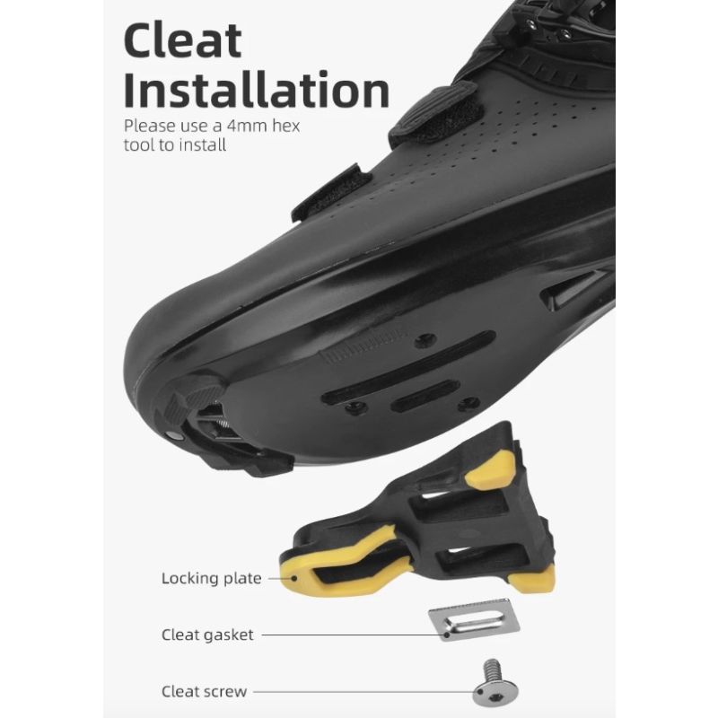 ROCKBROS SPD-SL ultralight pedále pre cestné bicykle z hliníkovej zliatiny pre cyklistickú efektivitu a stabilitu