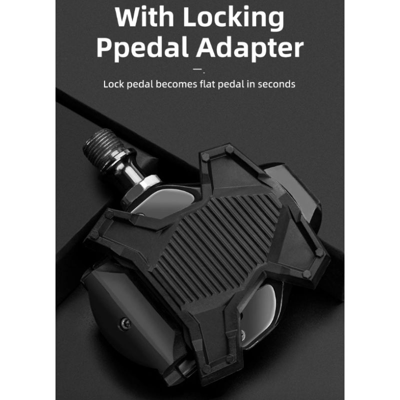 ROCKBROS SPD-SL ultralight pedále pre cestné bicykle z hliníkovej zliatiny pre cyklistickú efektivitu a stabilitu