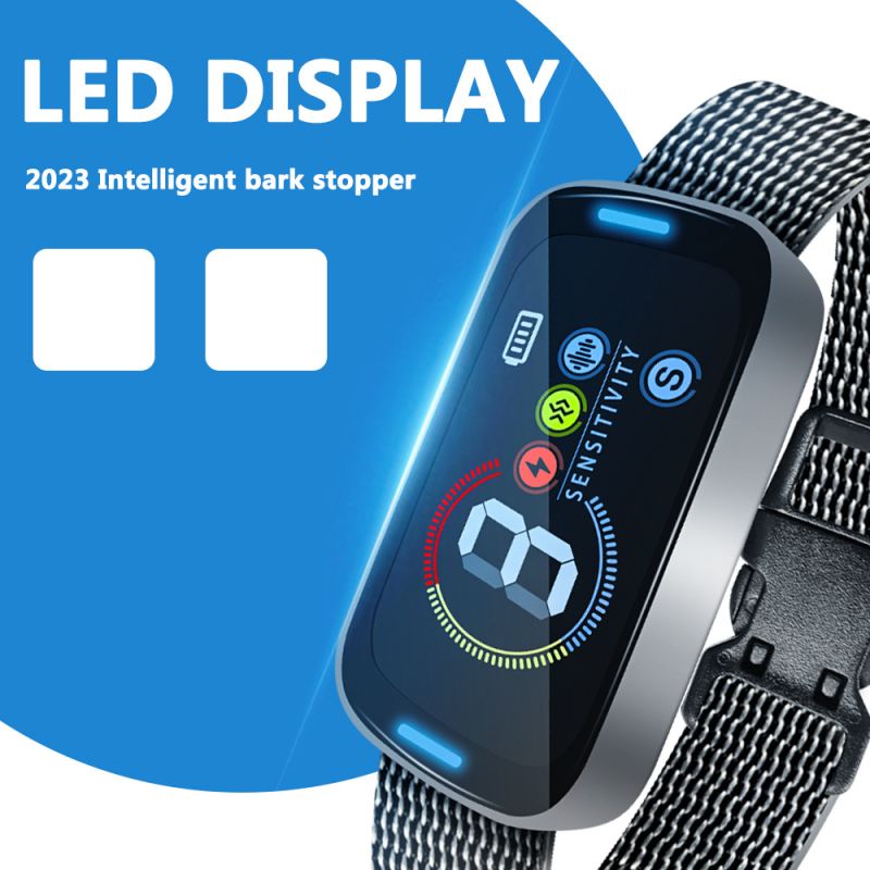 Zariadenie proti štekaniu model T012 ultrazvukový obojok pre efektívne riadenie štekania a pohodu psa