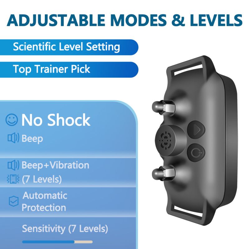 Zariadenie proti štekaniu model T012 ultrazvukový obojok pre efektívne riadenie štekania a pohodu psa
