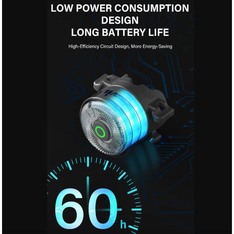 TOWILD TL03Pro LED zadné svetlo na bicykel s inteligentným brzdovým senzorom bezpečnostné cyklistické doplnky