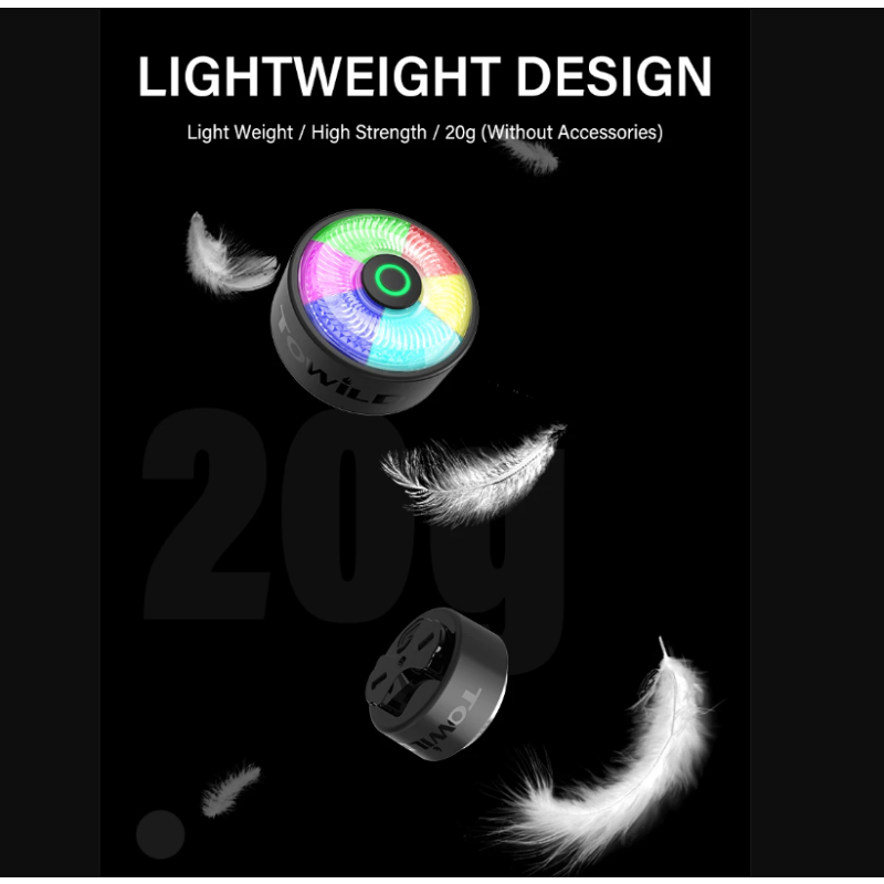 TOWILD TL03Pro LED zadné svetlo na bicykel s inteligentným brzdovým senzorom bezpečnostné cyklistické doplnky