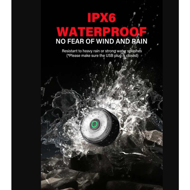 TOWILD TL03Pro LED zadné svetlo na bicykel s inteligentným brzdovým senzorom bezpečnostné cyklistické doplnky